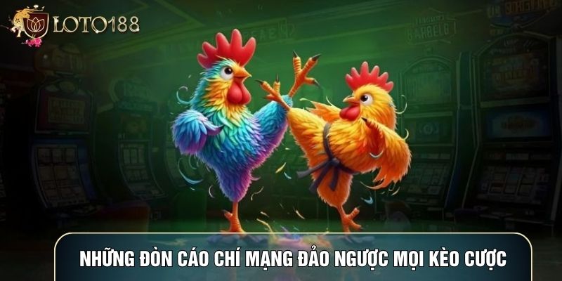 Những đòn cáo chí mạng đảo ngược mọi kèo cược