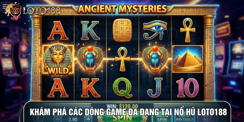 Khám phá các dòng game đa dạng tại nổ hũ LOTO188 Khám phá các dòng game đa dạng tại nổ hũ LOTO188