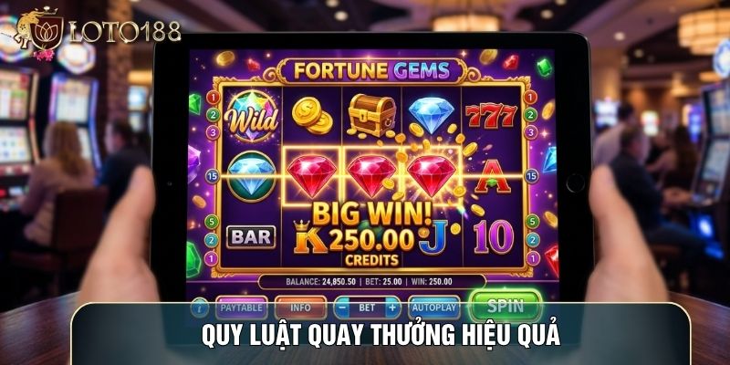 Quy luật quay thưởng hiệu quả