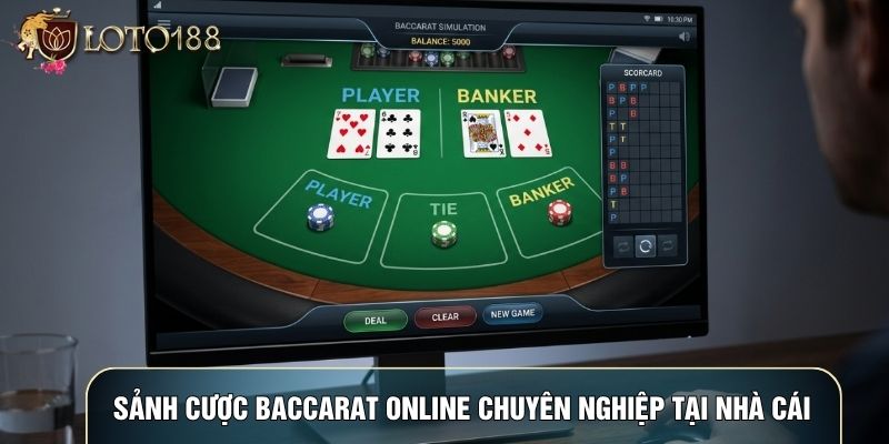 Sảnh cược baccarat online chuyên nghiệp tại nhà cái